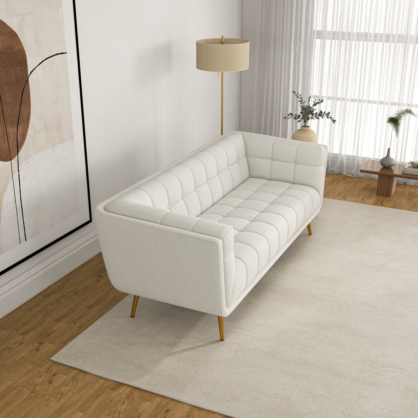 Addison Large Boucle Sofa