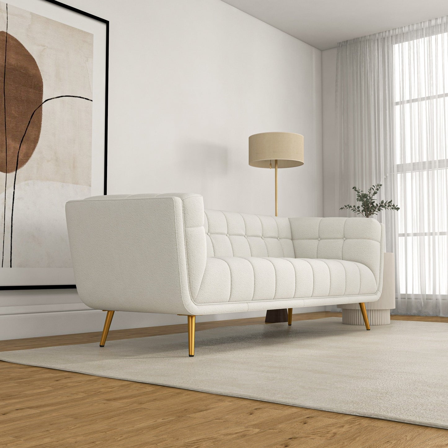 Addison Large Boucle Sofa