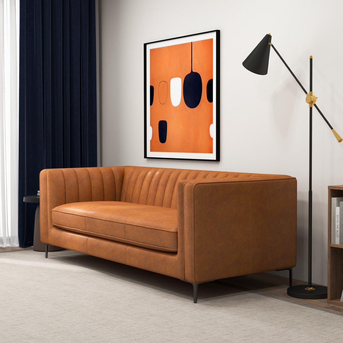 Dunhaven Leather Sofa
