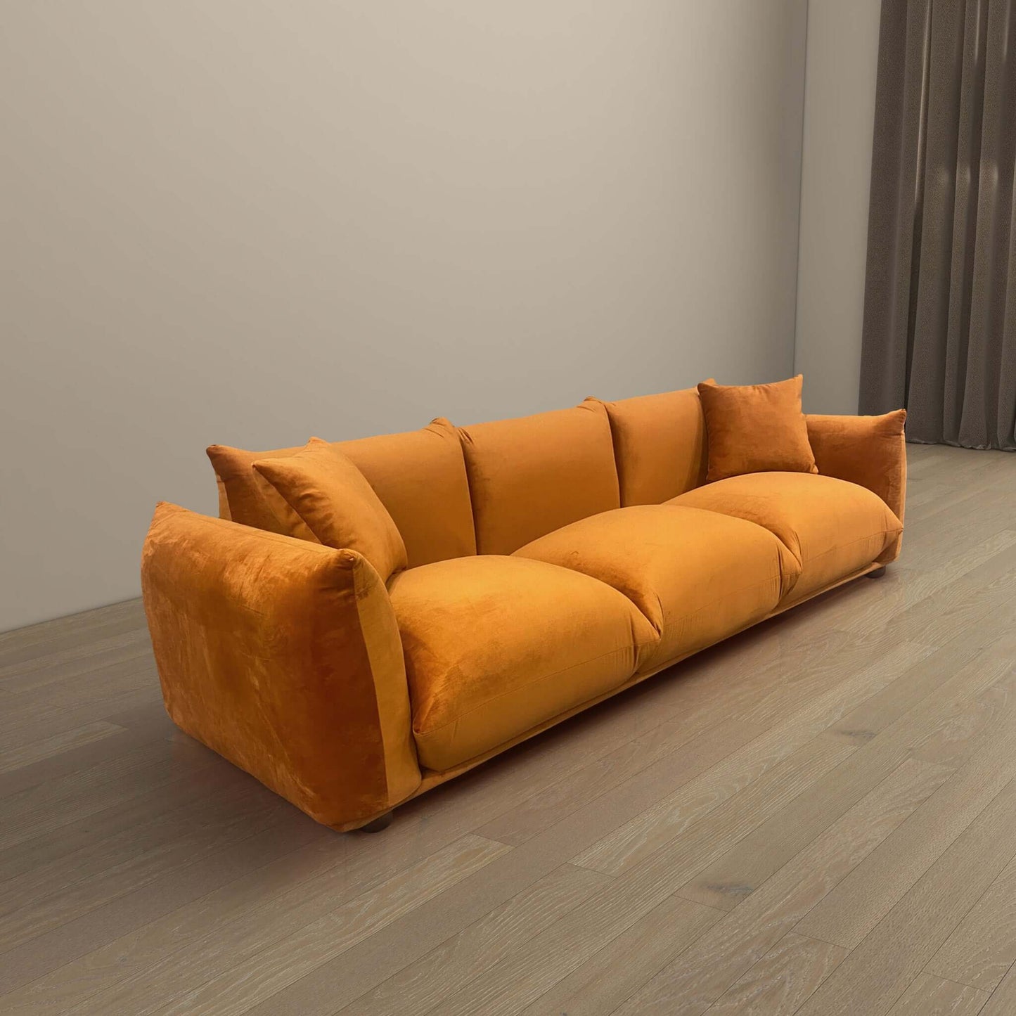 Calla Velvet Sofa