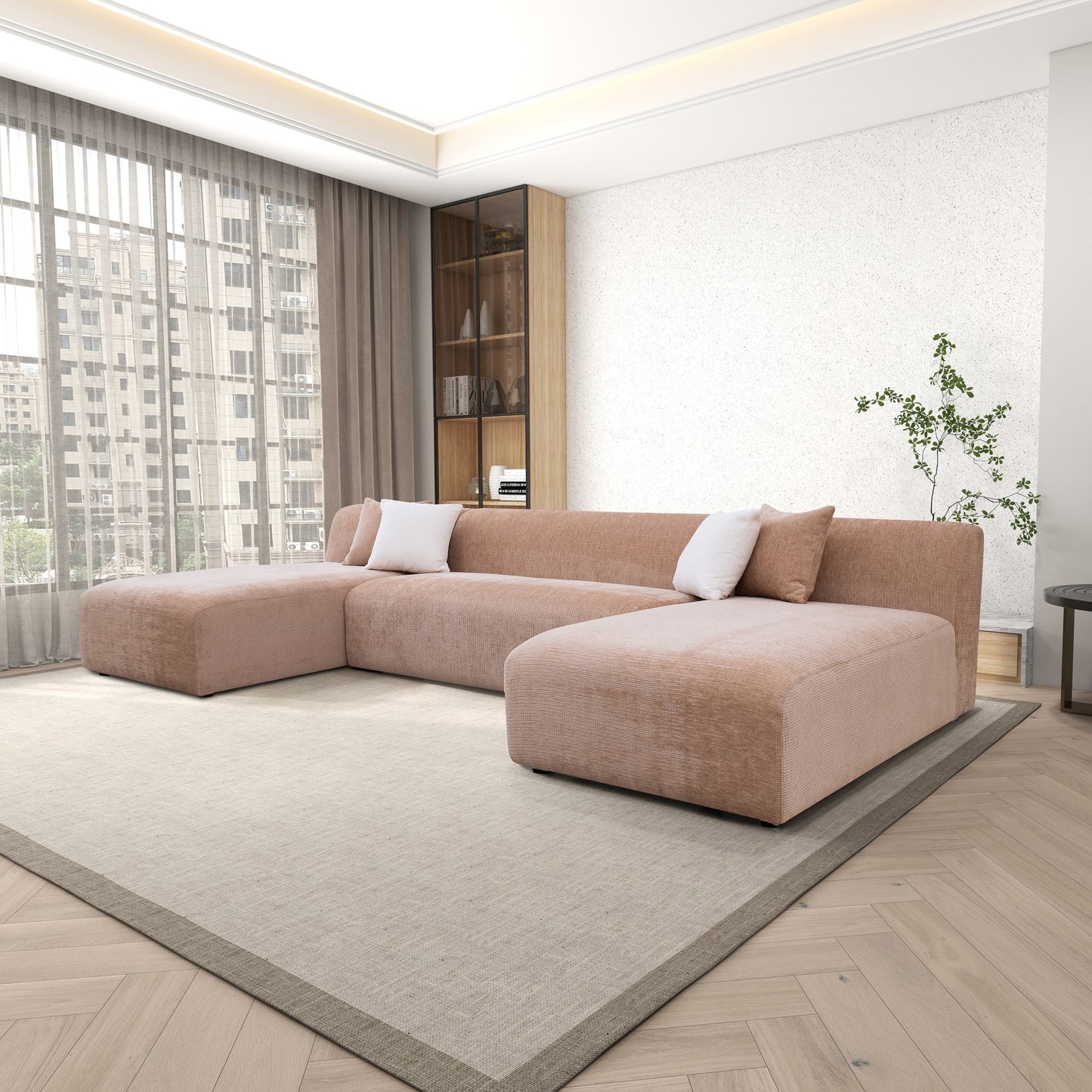 Caspian U-Shape Corner Sofa