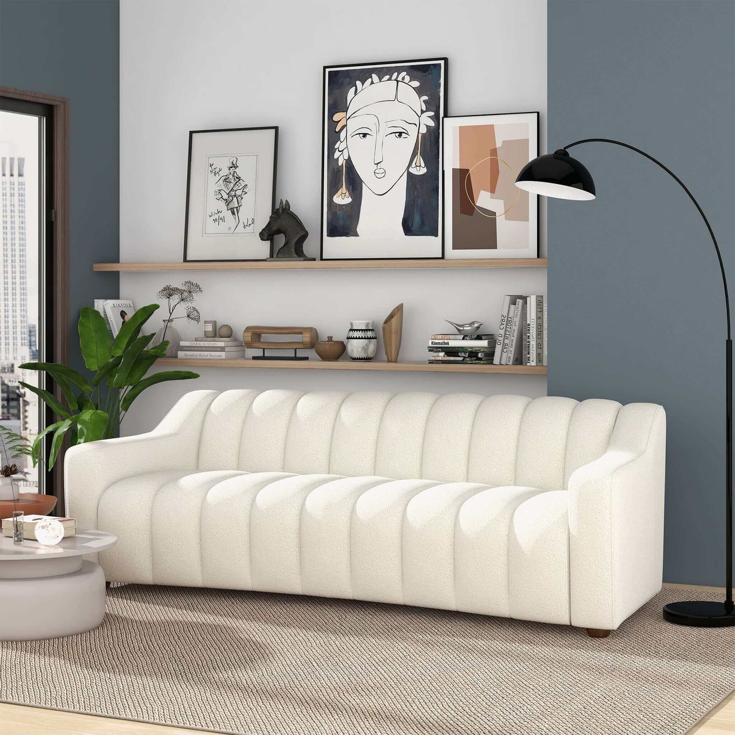Somerset Boucle Couch