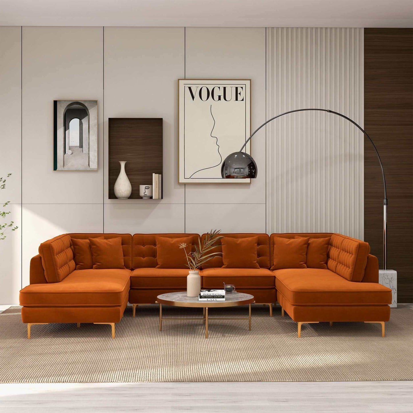 Caius U-Shape Sofa