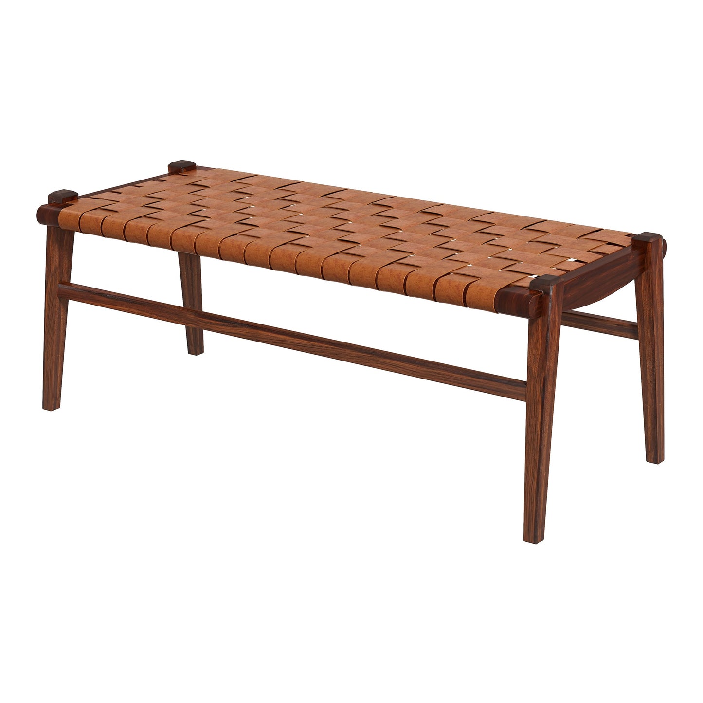 Zanaris Leather Bench