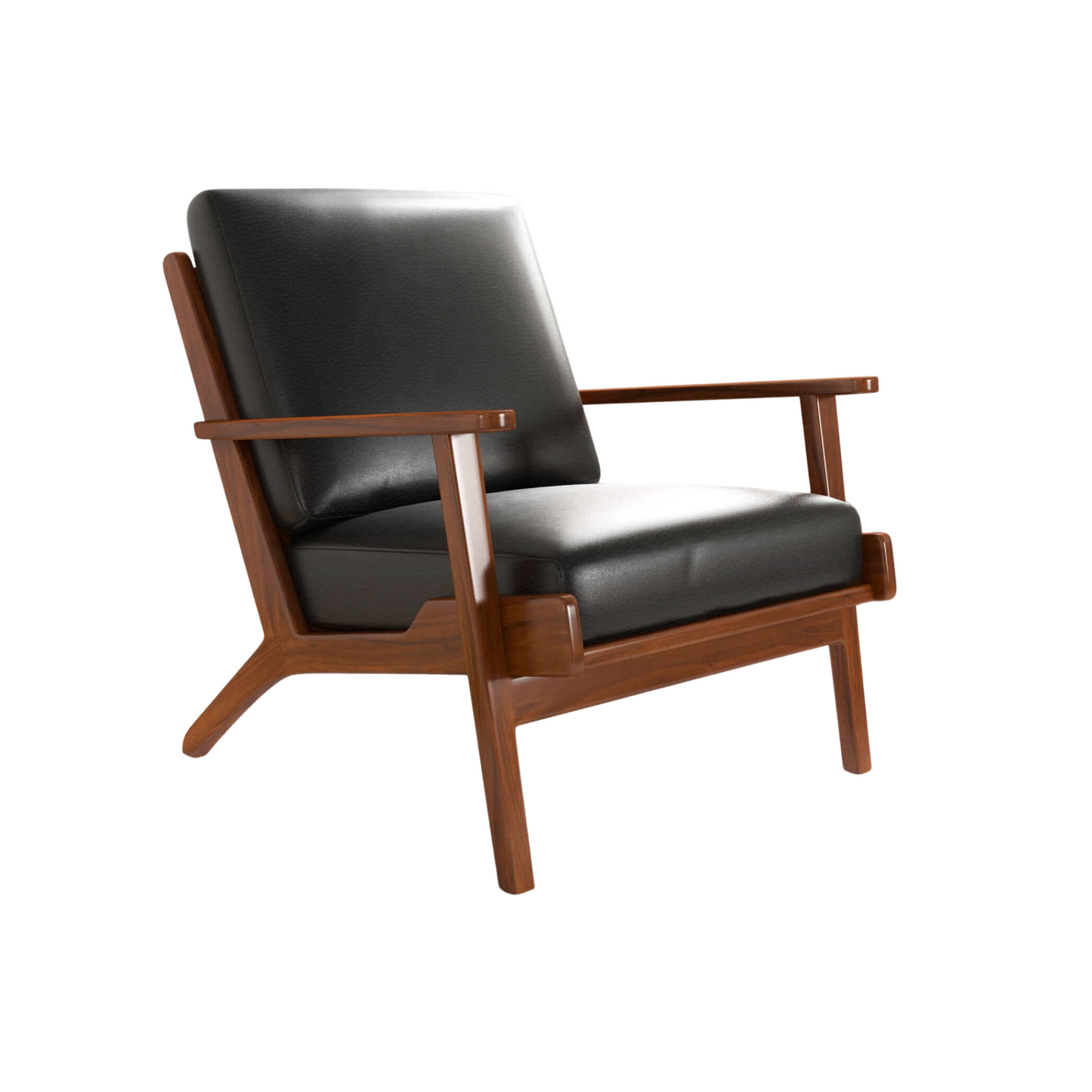 Calista Leather Lounge Chair
