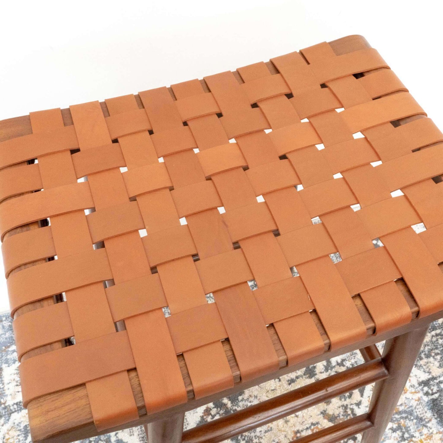 Grantham 30" Leather Stool