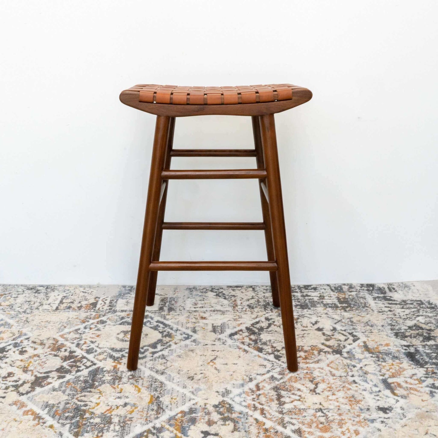 Grantham 30" Leather Stool