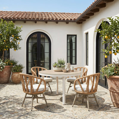 Dartmouth Outdoor Swivel Dining Chair stamps-home-furniture