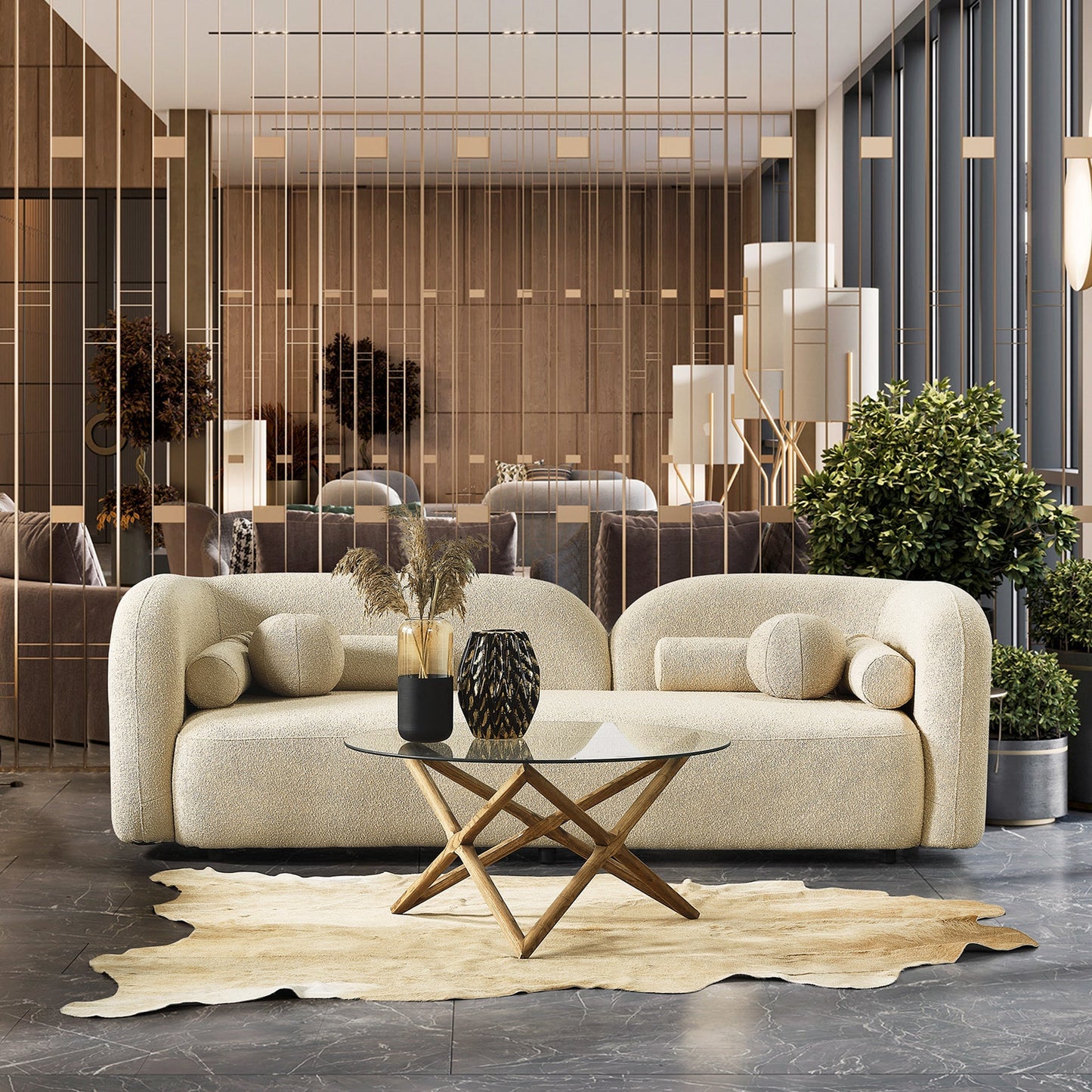 Laurent Boucle Sofa