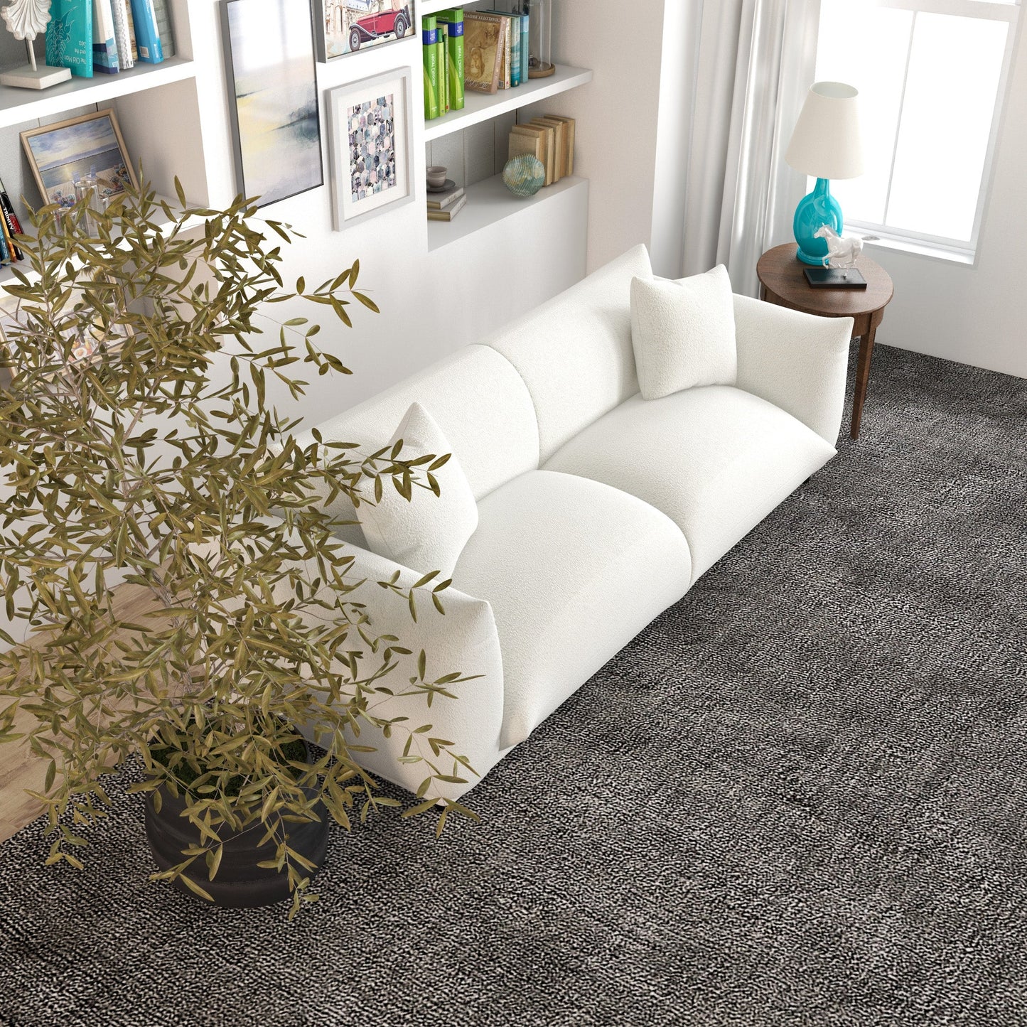 Evercrest Boucle Sofa