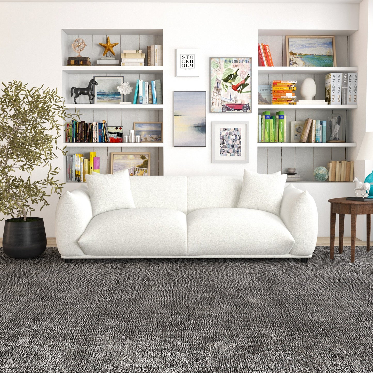 Evercrest Boucle Sofa