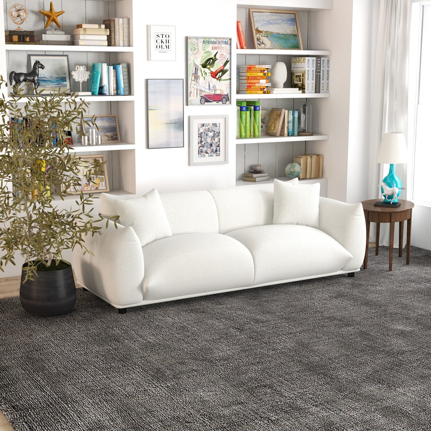 Evercrest Boucle Sofa