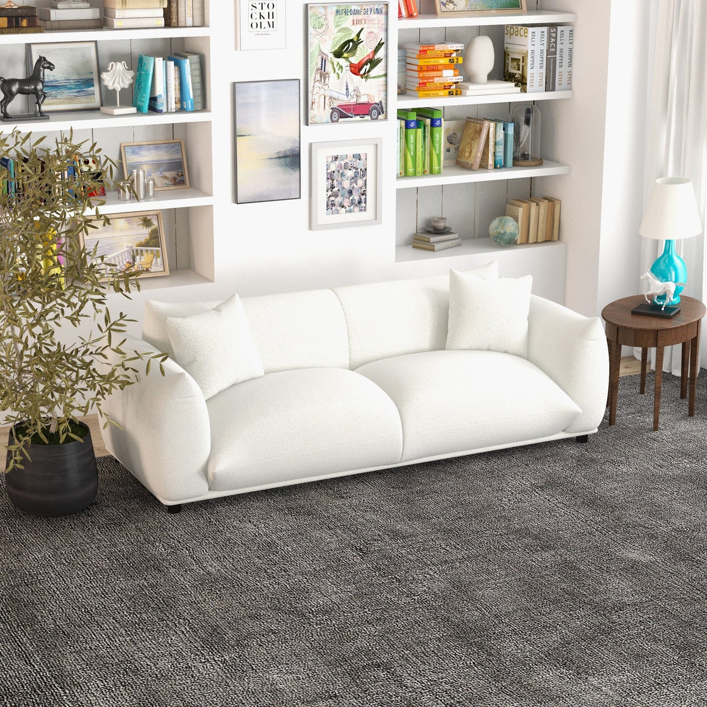 Evercrest Boucle Sofa