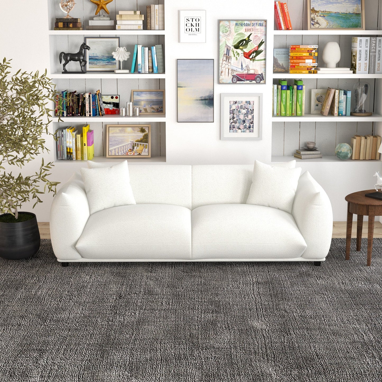 Evercrest Boucle Sofa
