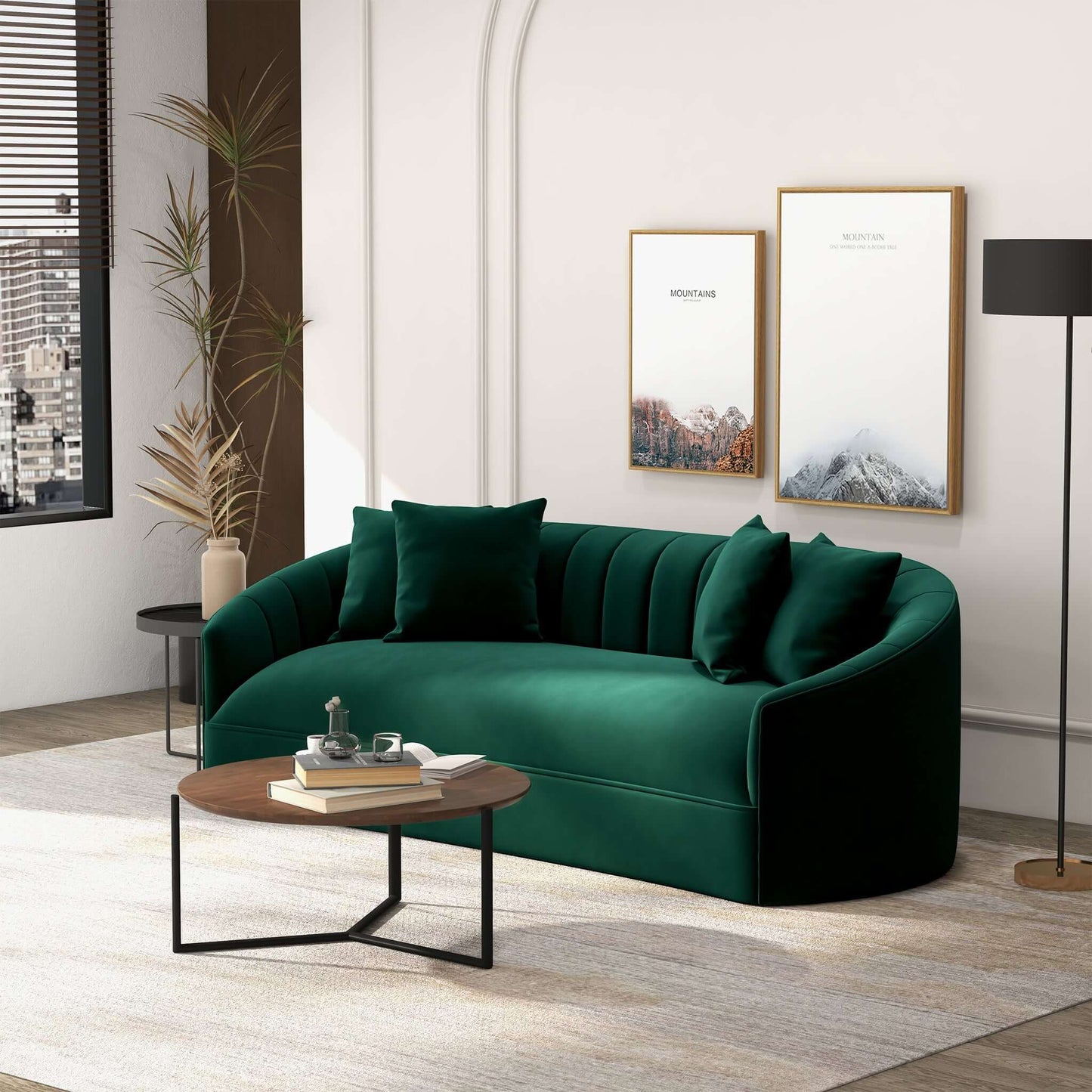 Parkhurst Velvet Sofa
