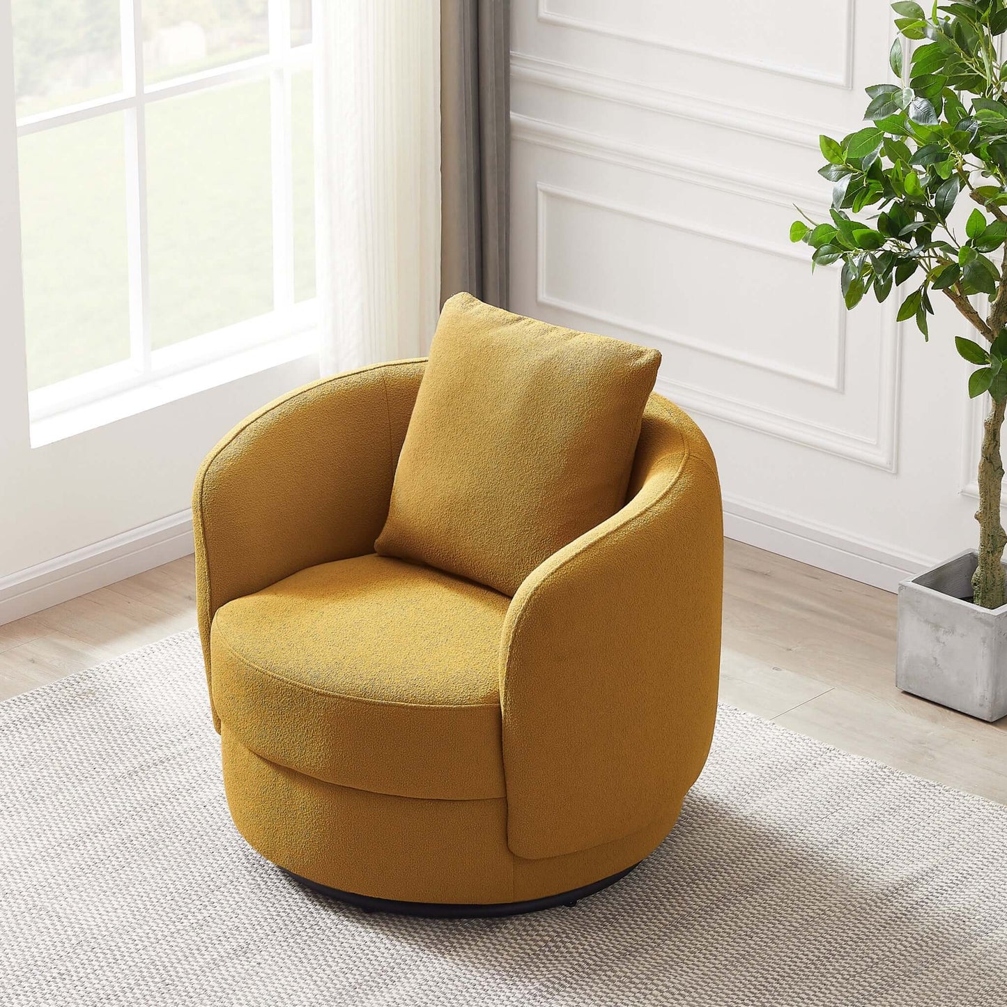 Veridian Boucle Lounge Chair