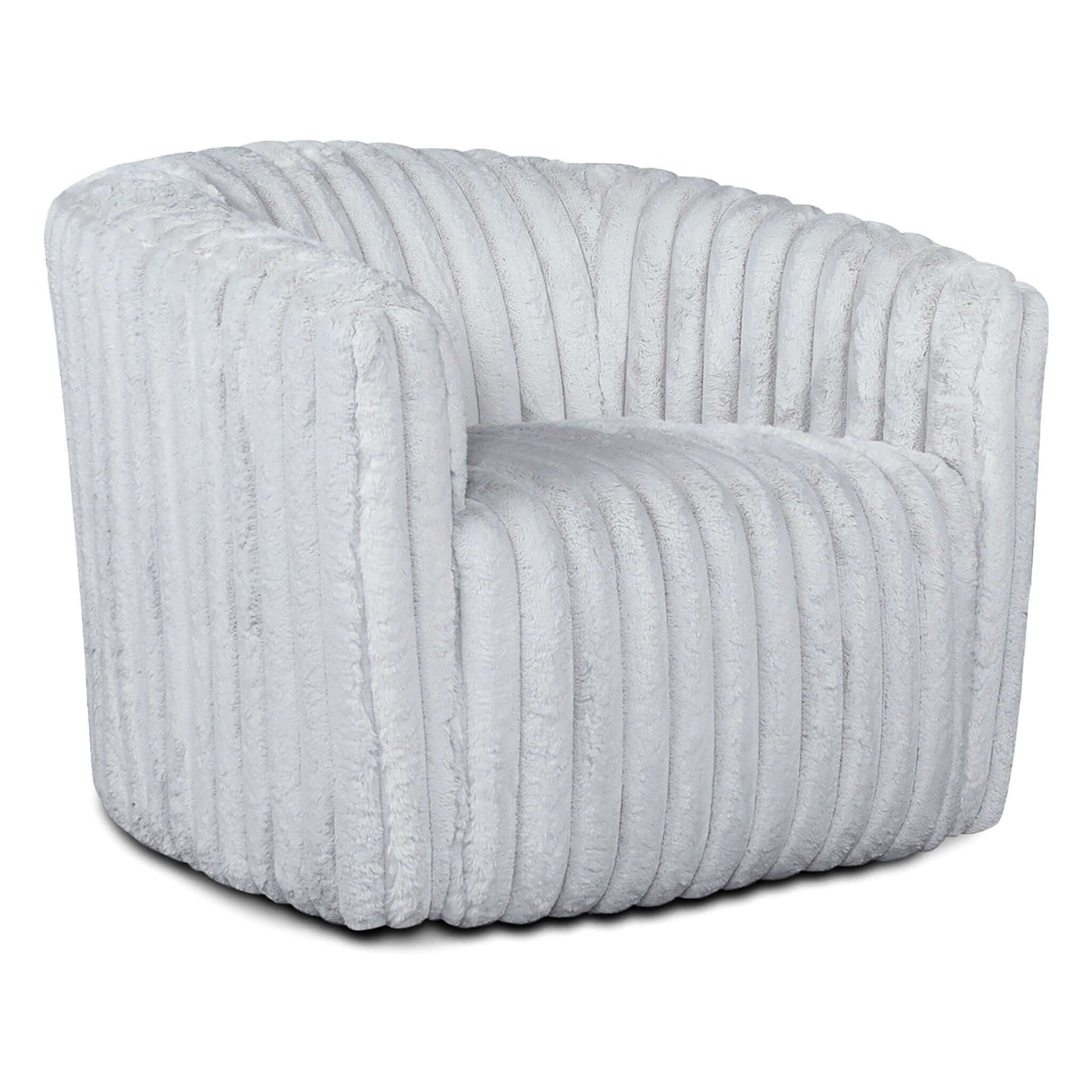 Faelan Velvet Swivel Chair