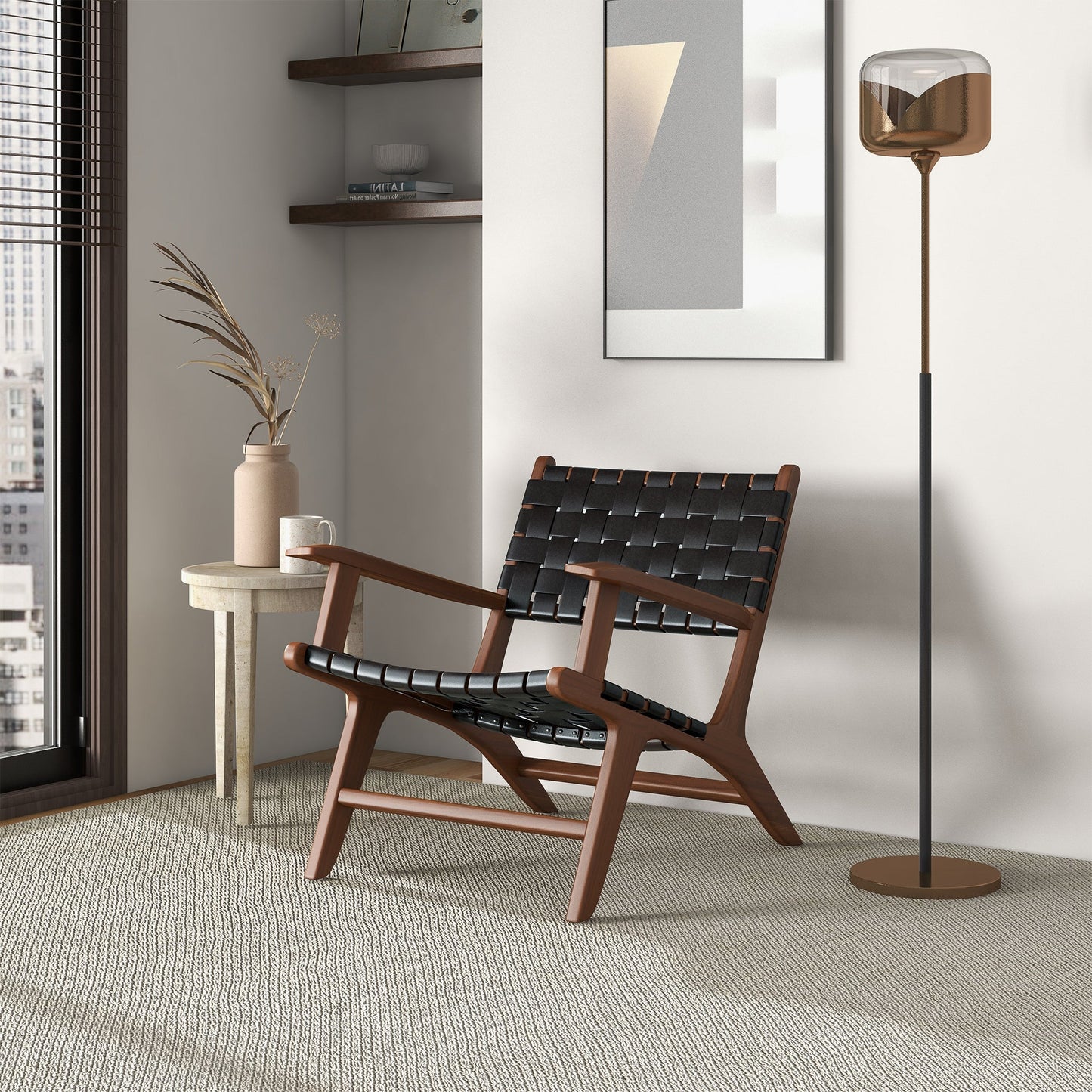 Emory Leather Lounge Chair