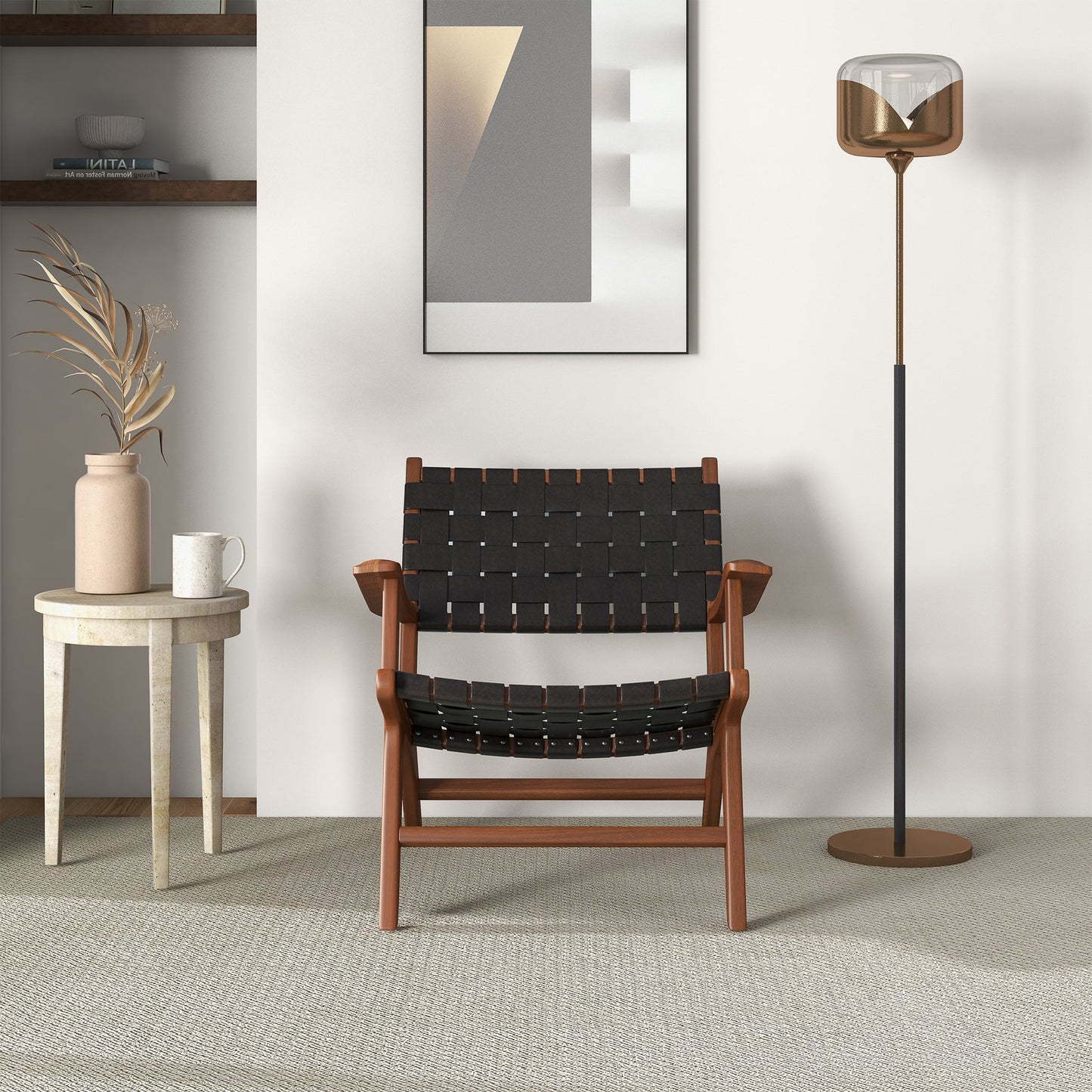 Emory Leather Lounge Chair
