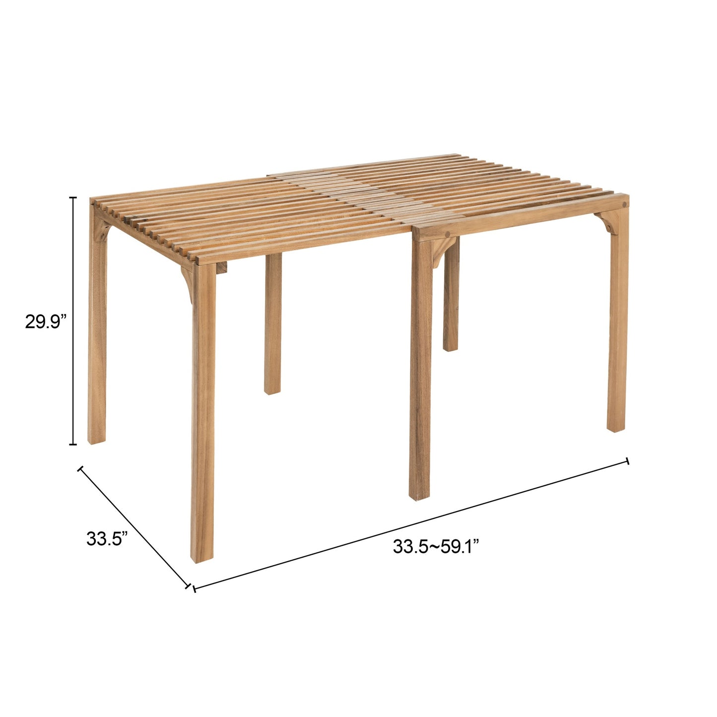 Riverdale Outdoor Extendable Dining Table stamps-home-furniture