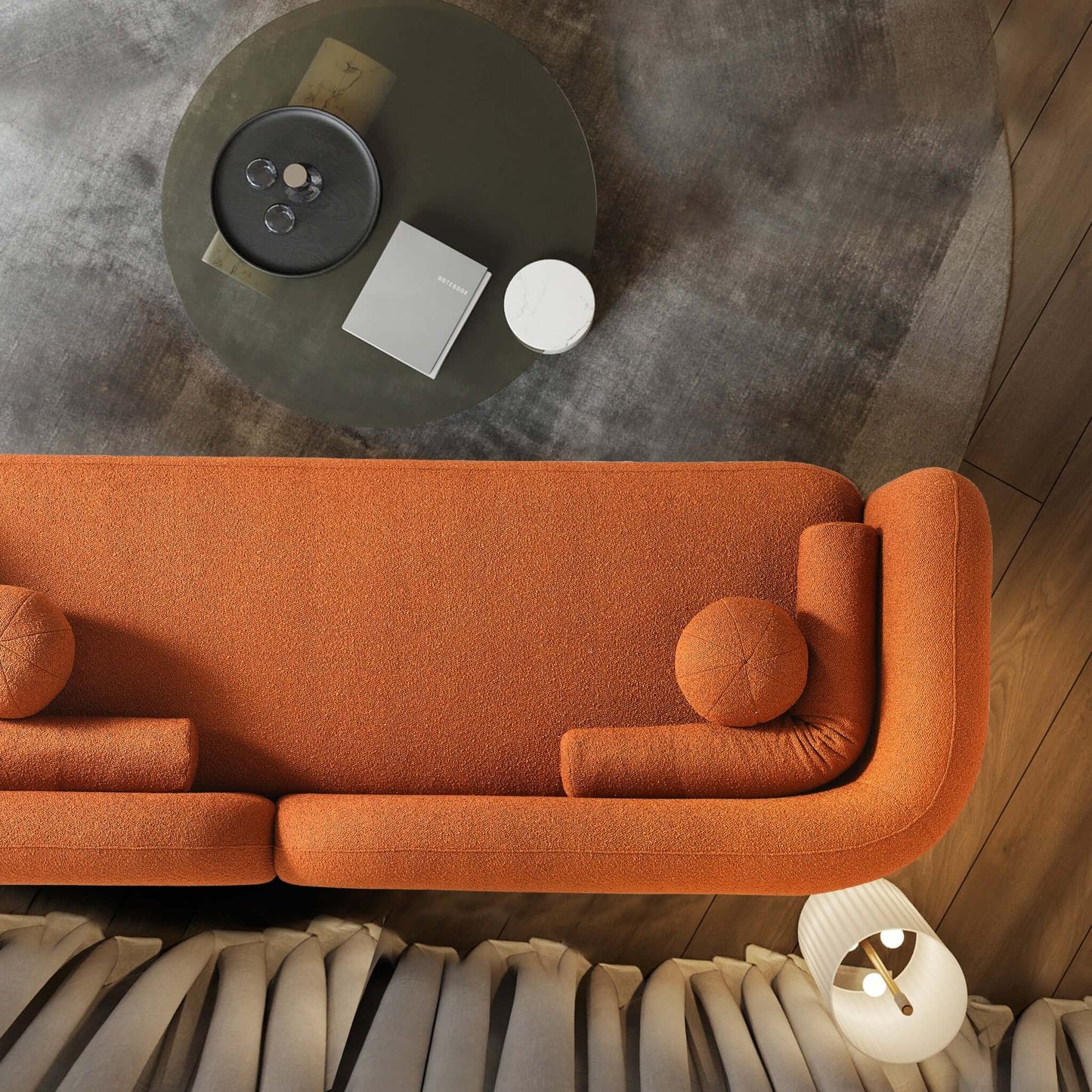 Laurent Boucle Sofa