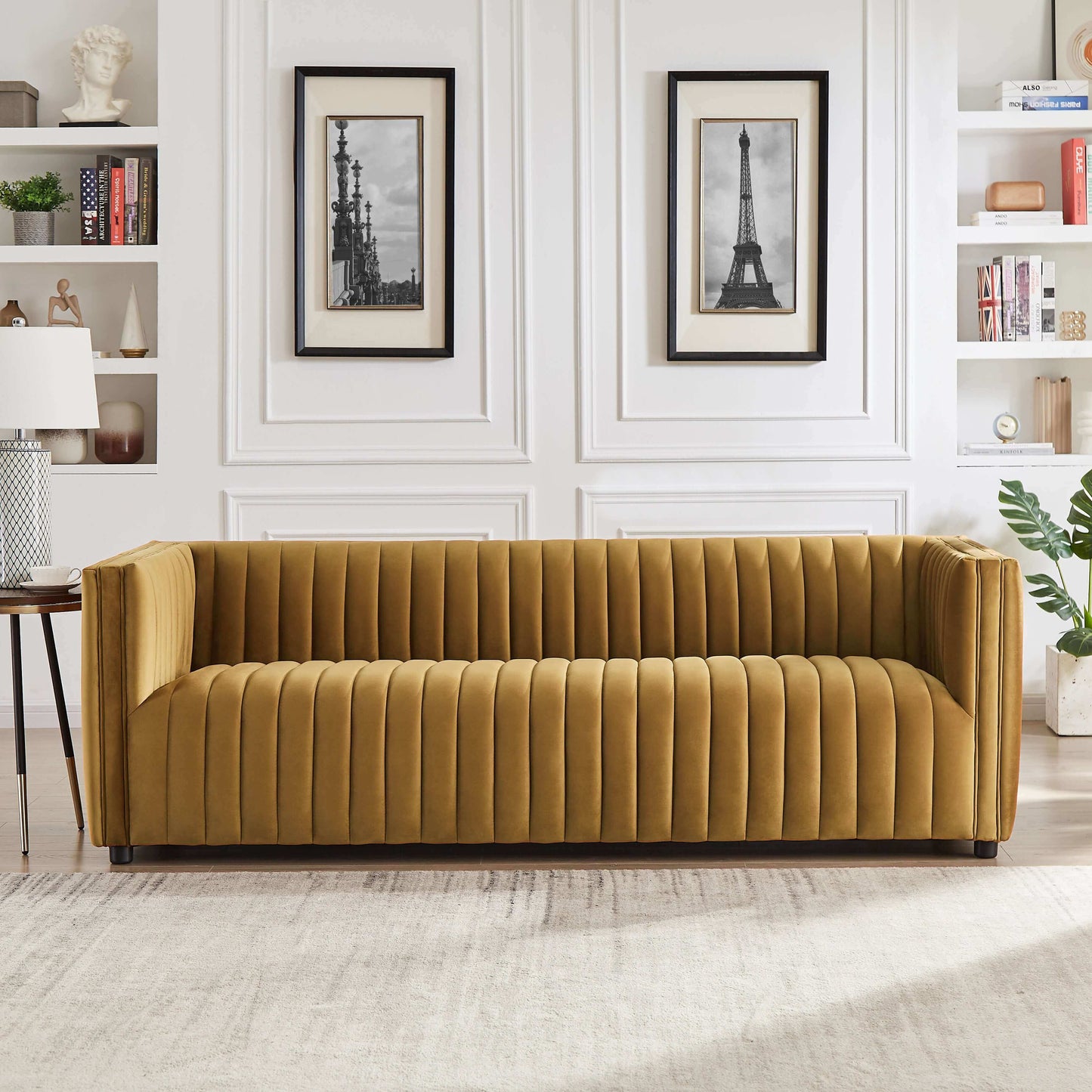 Magnus Velvet Sofa