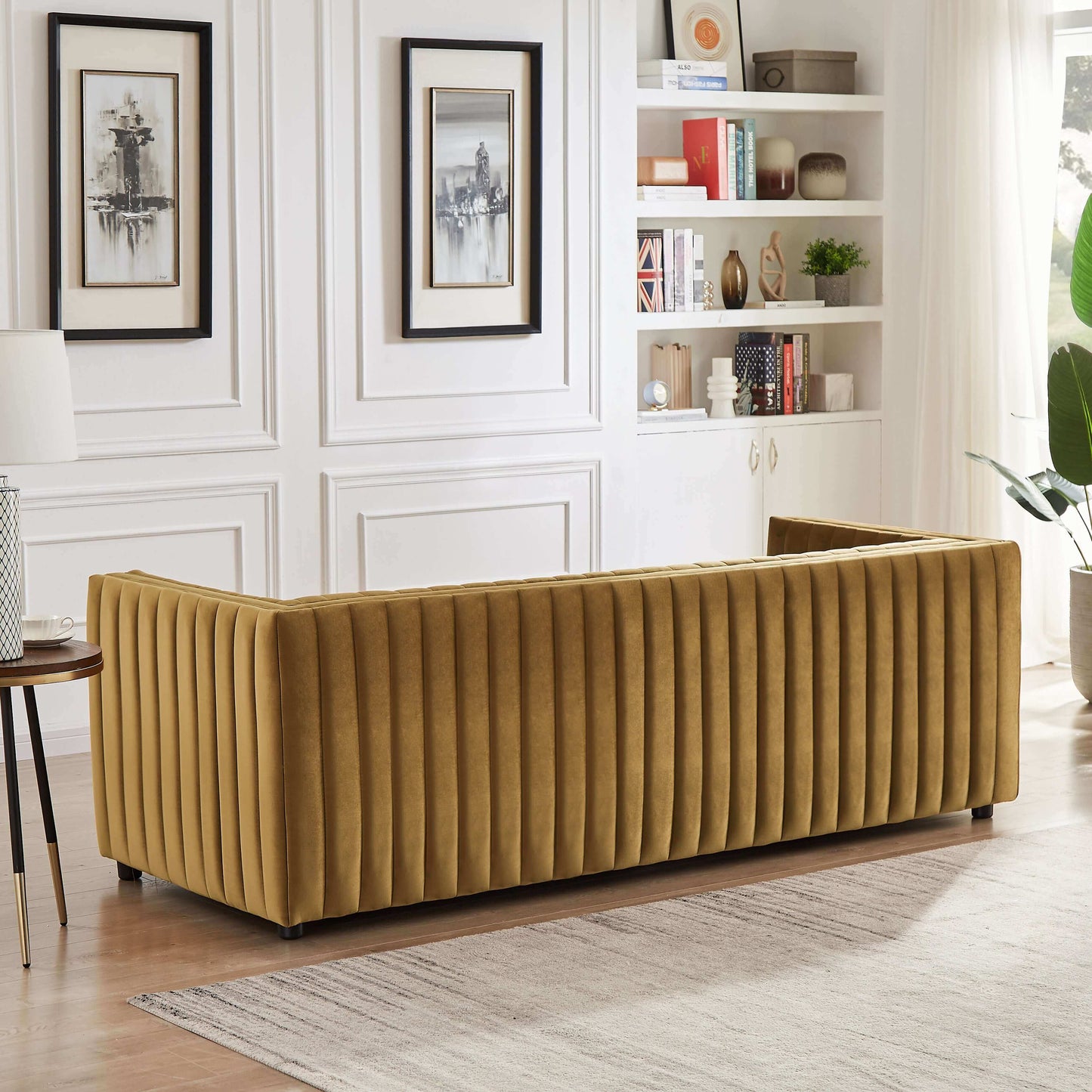 Magnus Velvet Sofa