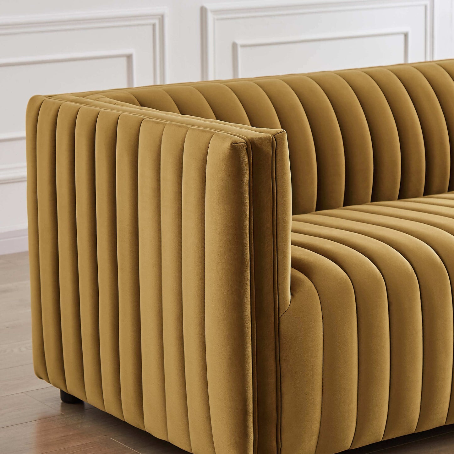 Magnus Velvet Sofa