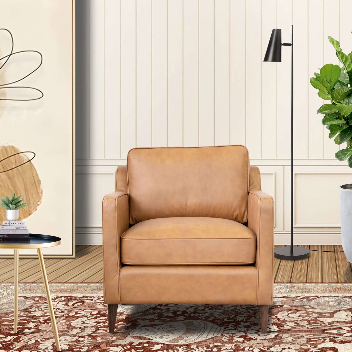 Ashford Leather Lounge Chair