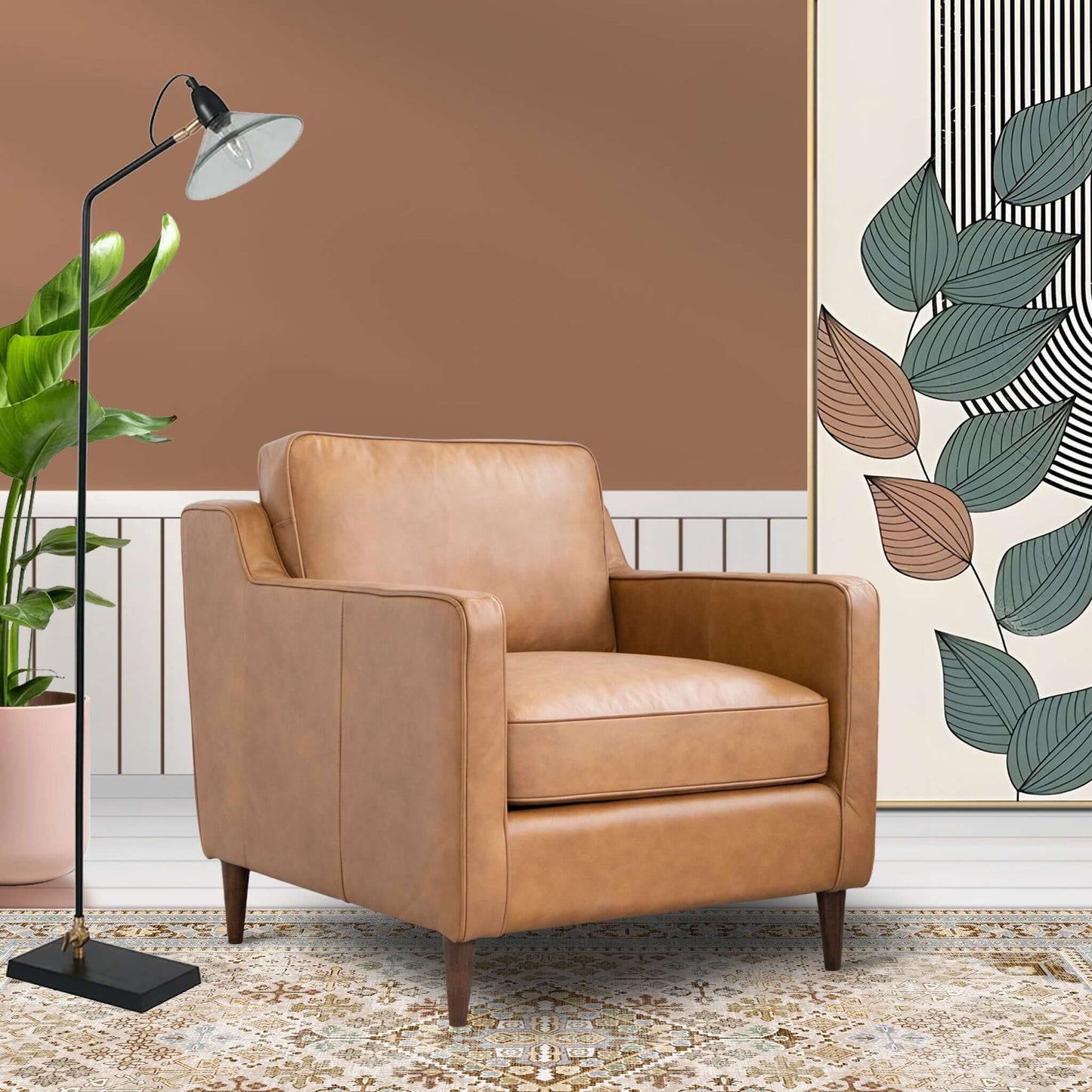 Ashford Leather Lounge Chair