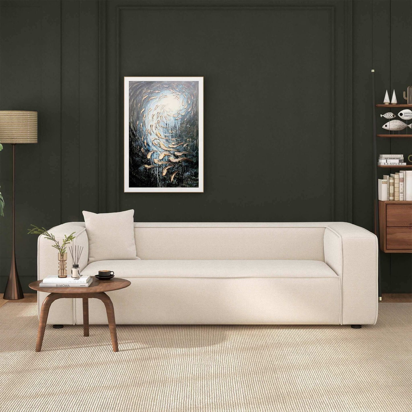 Odetta Boucle Sofa