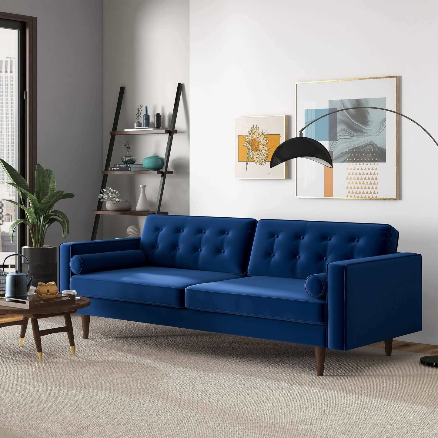 Bellamy Velvet Sofa
