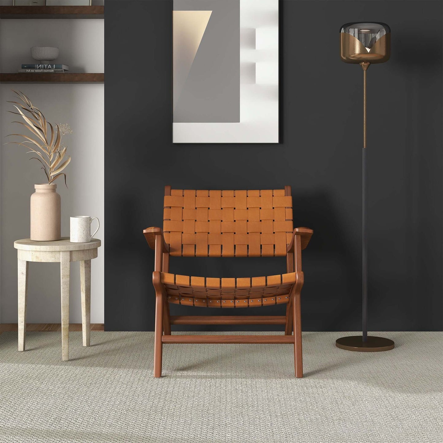 Emory Leather Lounge Chair