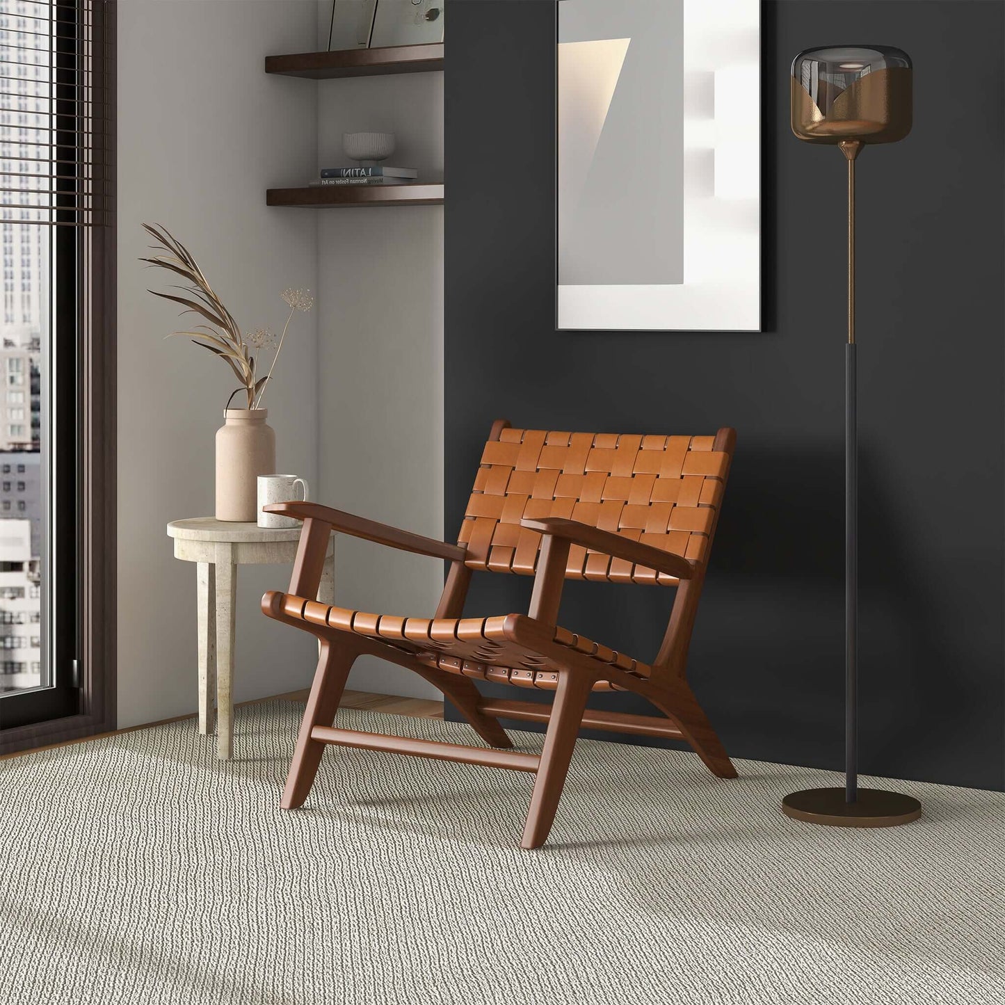 Emory Leather Lounge Chair