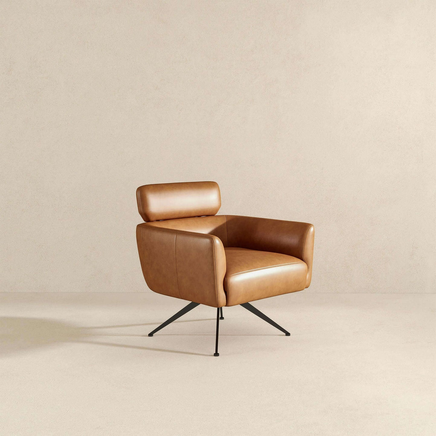 Alazne Leather Lounge Chair