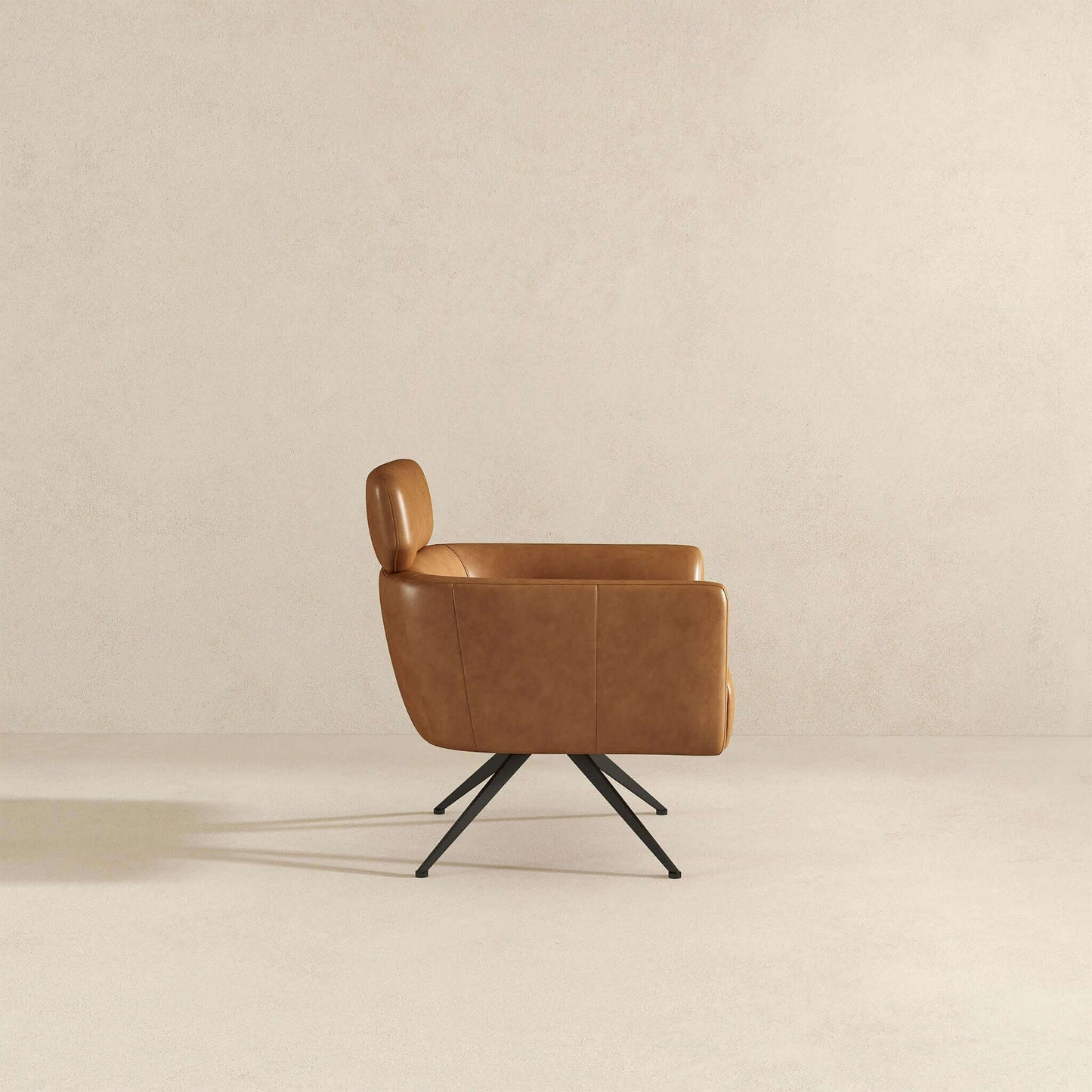Alazne Leather Lounge Chair