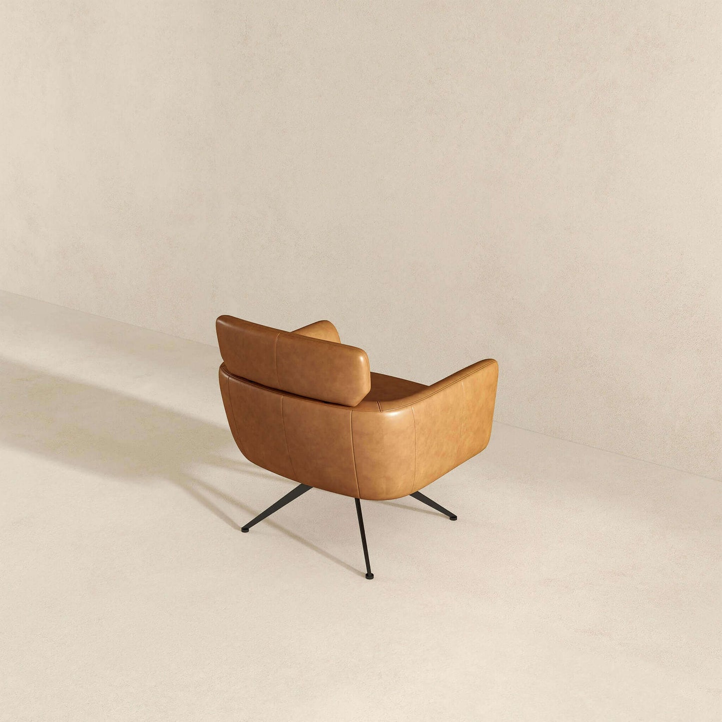 Alazne Leather Lounge Chair