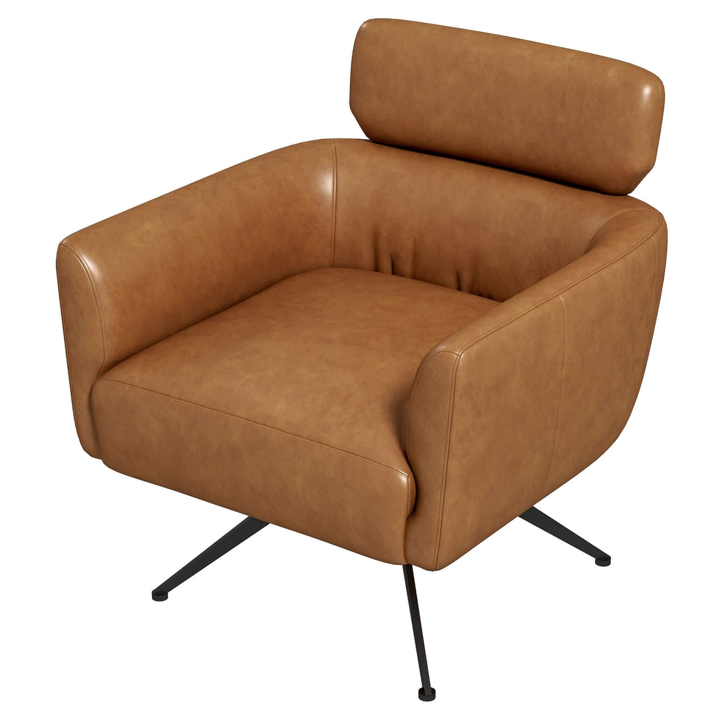 Alazne Leather Lounge Chair