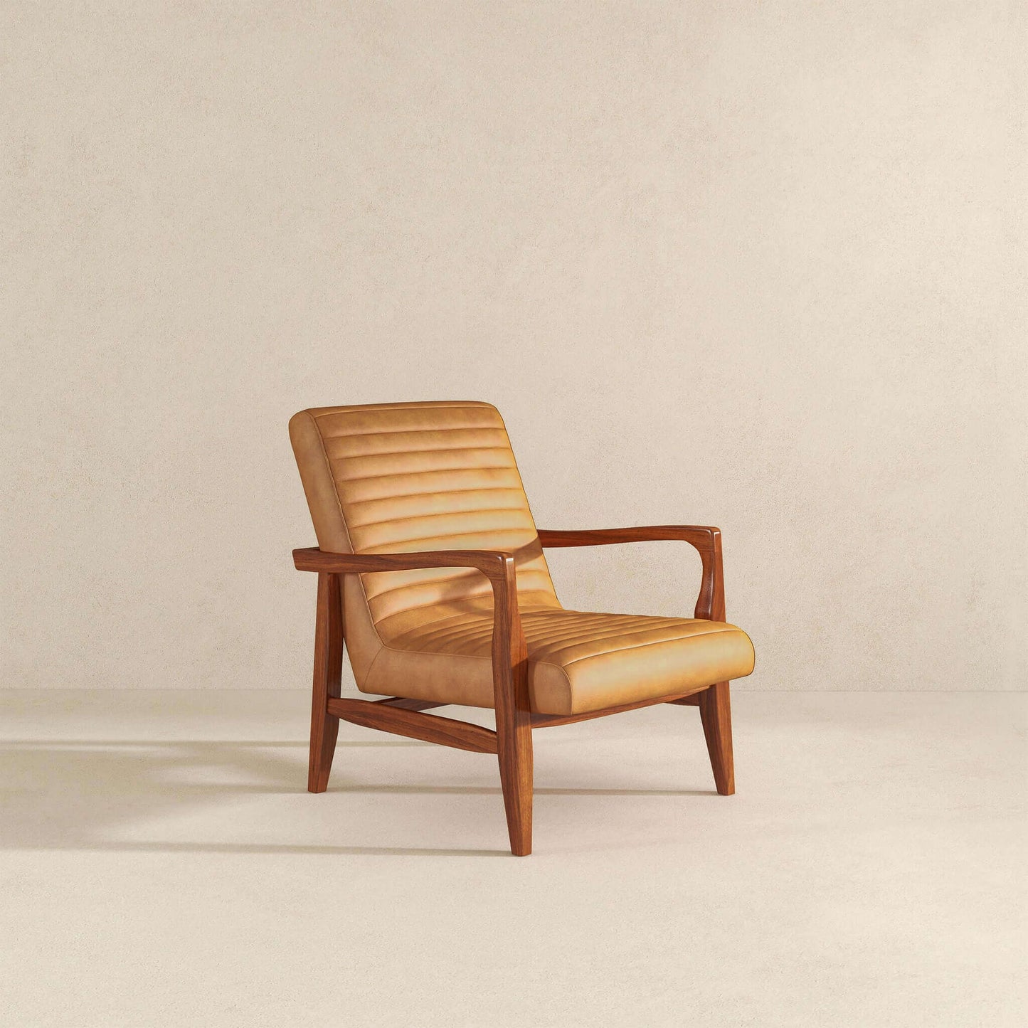 Hartwick Leather Accent Chair