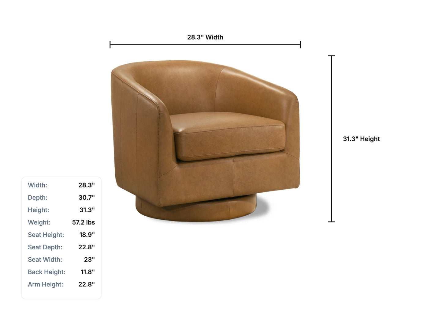 Carson Swivel Chair