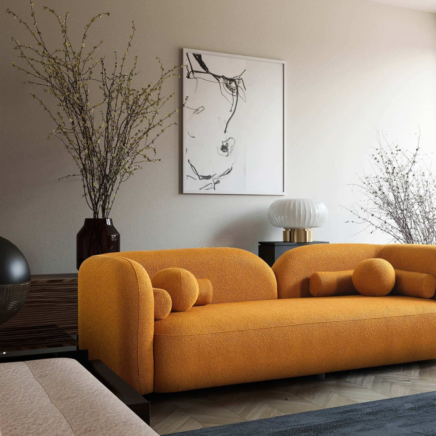 Laurent Boucle Sofa