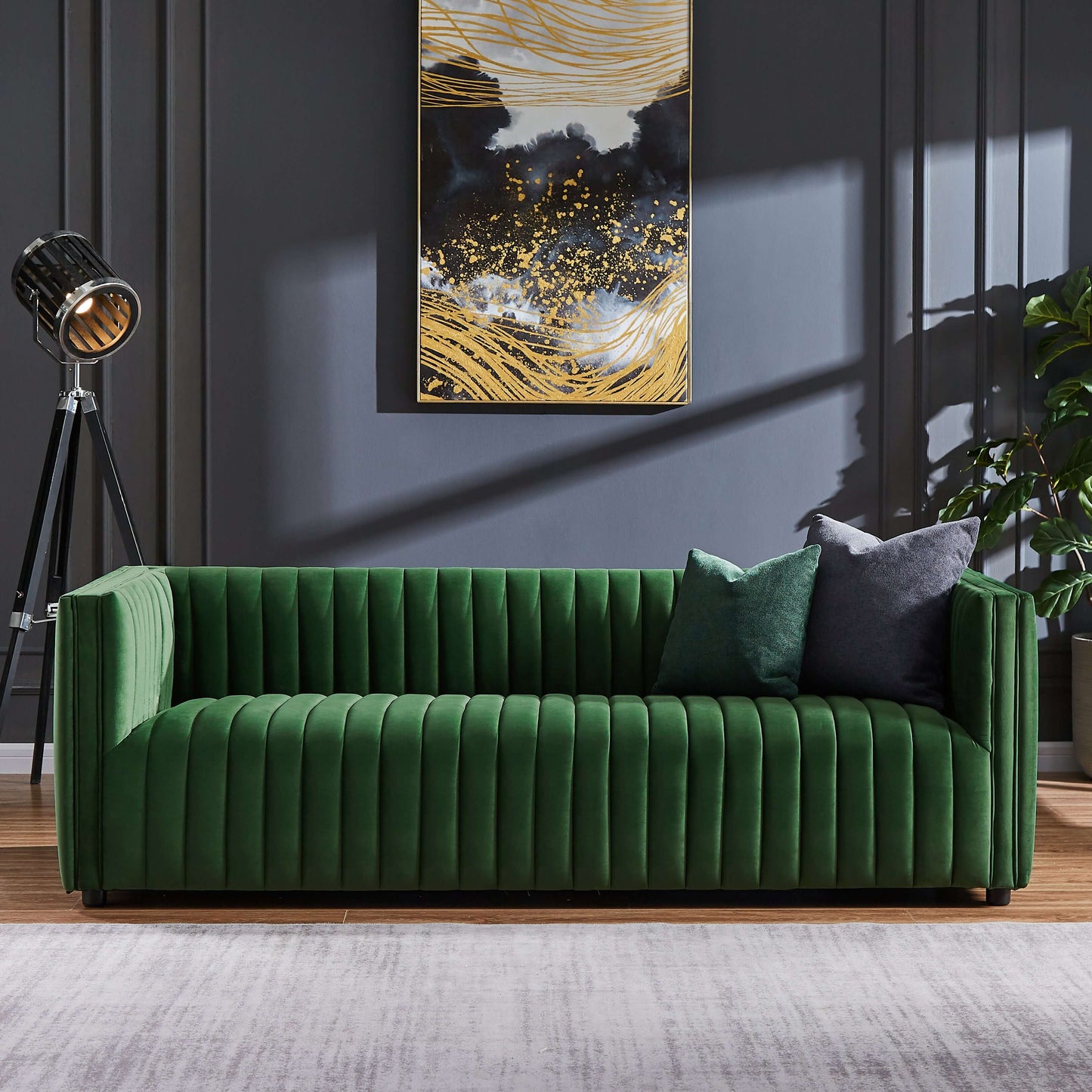 Magnus Velvet Sofa