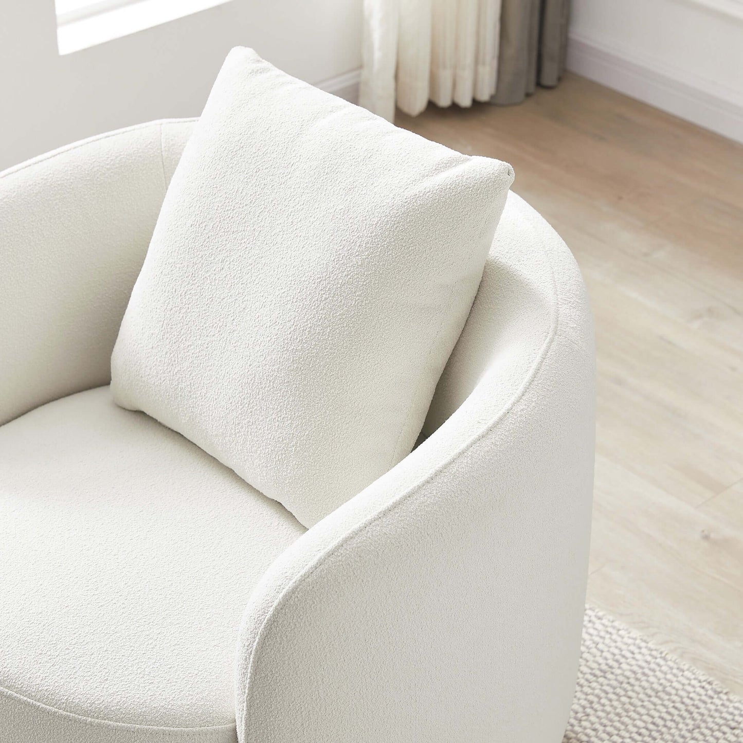 Veridian Boucle Lounge Chair