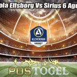 Prediksi Bola Elfsborg Vs Sirius 6 Agustus 2023