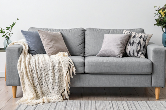 Best Sofa Fabric for Your Lifestyle: Bouclé vs Velvet vs Linen | Stamps