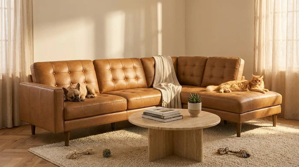 Best Leather Couch Covers for Dogs: Protect Your Investment