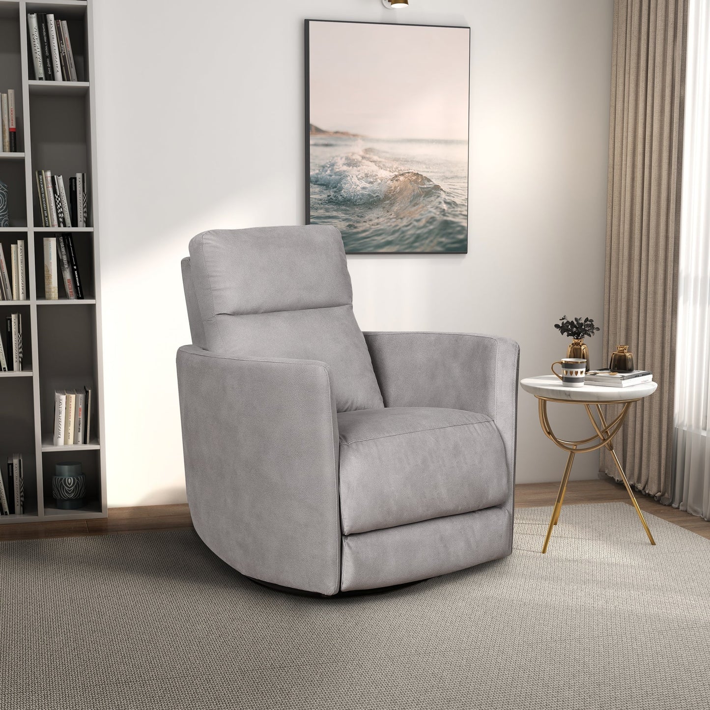 Hayes Swivel Chair Stamps Home Furniture