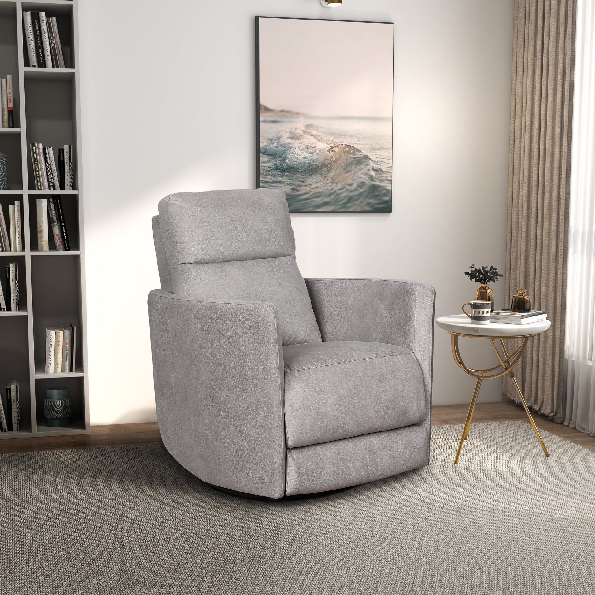 Hayes Swivel Chair Stamps Home Furniture