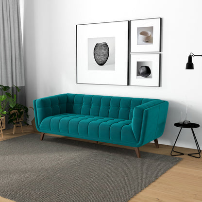 Addison Small Velvet Sofa