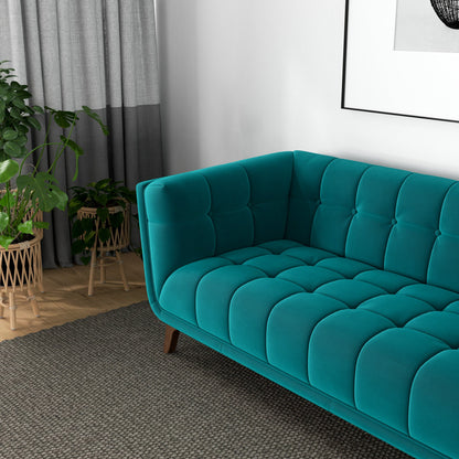 Addison Small Velvet Sofa